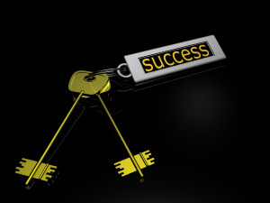 keys with a success key fob